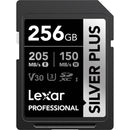 Lexar 256GB Professional SILVER PLUS UHS-I SDXC Memory Card (5-Pack)