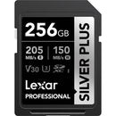 Lexar 256GB Professional SILVER PLUS UHS-I SDXC Memory Card