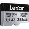 Lexar 256GB Professional SILVER PLUS UHS-I microSDXC Memory Card with SD Adapter