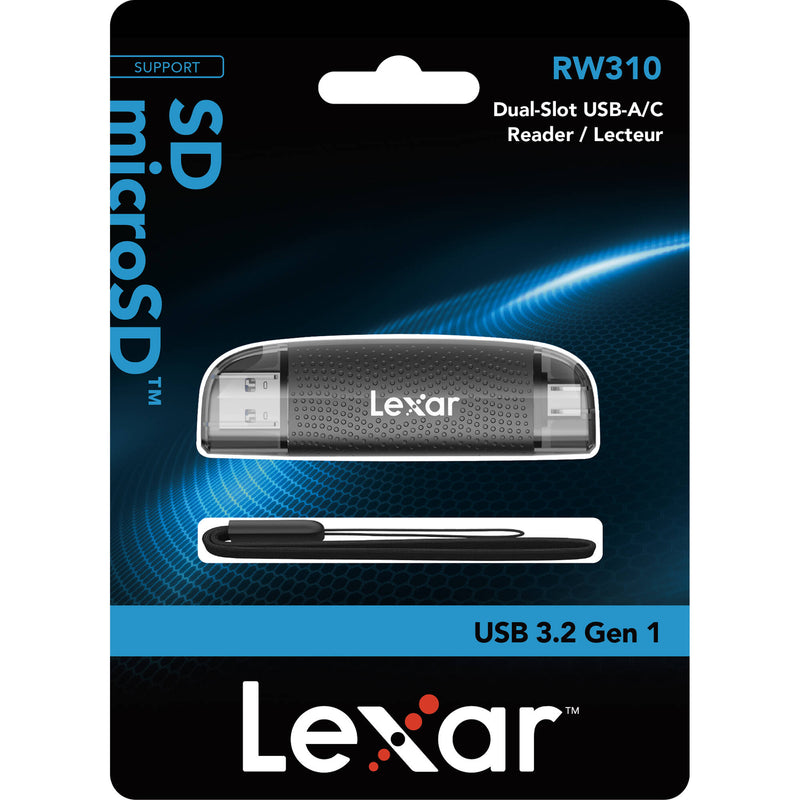 Lexar Dual-Slot USB-A/C Card Reader