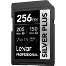 Lexar 256GB Professional SILVER PLUS UHS-I SDXC Memory Card