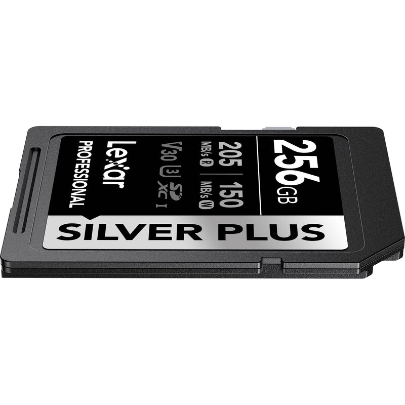 Lexar 256GB Professional SILVER PLUS UHS-I SDXC Memory Card