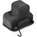 MegaGear Neoprene Case for Sony a7c II with 28-60mm Lens (Black)