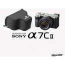 MegaGear Neoprene Case for Sony a7c II with 28-60mm Lens (Black)