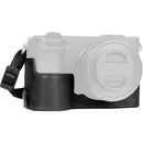 MegaGear Leather Camera Half Case FUJIFILM X-S20 (Black)