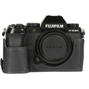MegaGear Leather Camera Half Case FUJIFILM X-S20 (Black)