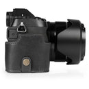 MegaGear Leather Camera Half Case FUJIFILM X-S20 (Black)