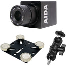 AIDA Imaging HD-100A Full HD HDMI Box Camera with Magnetic Plate & Pivot Arm Kit