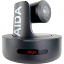 AIDA Imaging 2 x HD NDI HX PTZ Cameras with 20x Zoom + PTZ View IP Controller Bundle