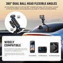 Neewer CA066 Dual Suction Cup Car Mount Kit with Ball Head & Phone/Action Mounts