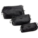 Peak Design Ultralight Packing Cube Bundle with Flathook Carry Strap (Black, Set of 3)