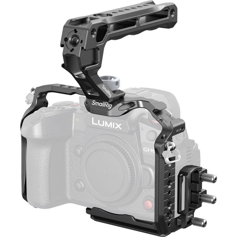SmallRig HawkLock Quick Release Cage Kit for Panasonic Lumix GH7/GH6
