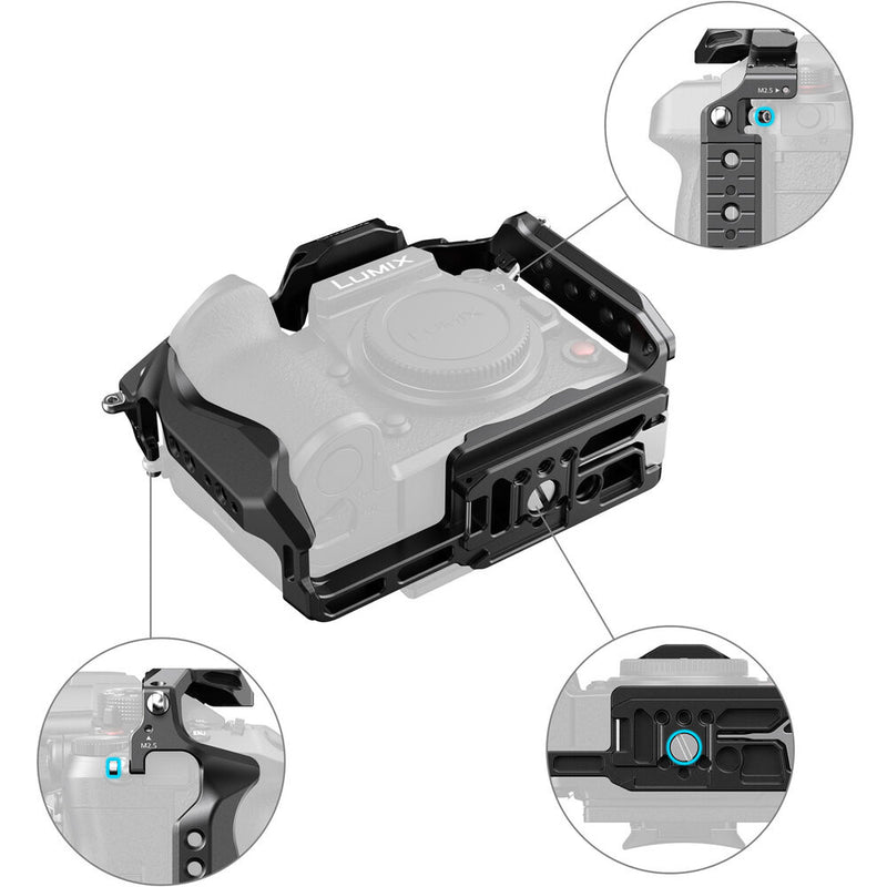 SmallRig HawkLock Quick Release Cage for Panasonic Lumix GH7/GH6