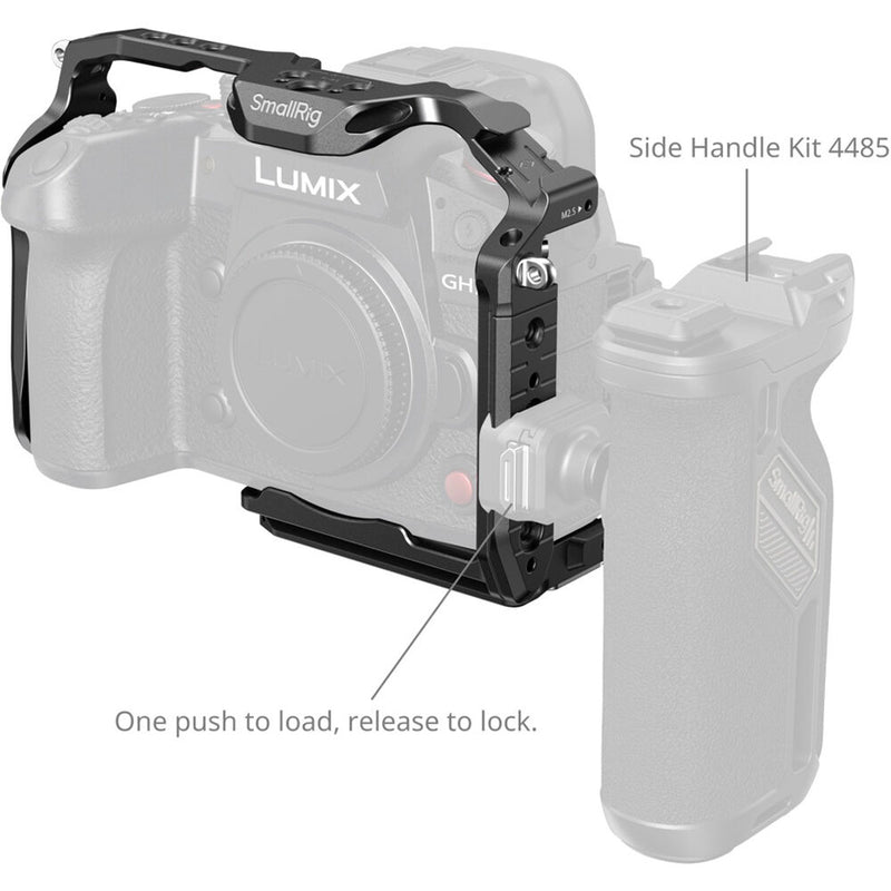 SmallRig HawkLock Quick Release Cage for Panasonic Lumix GH7/GH6
