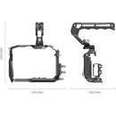 SmallRig HawkLock Quick Release Cage Kit for Panasonic Lumix GH7/GH6