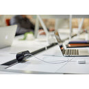 Wiremold Products 2-Outlet Desktop Power Center Slim with USB (Black)