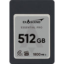 Exascend 512GB Essential Pro CFexpress 4.0 Type A Memory Card