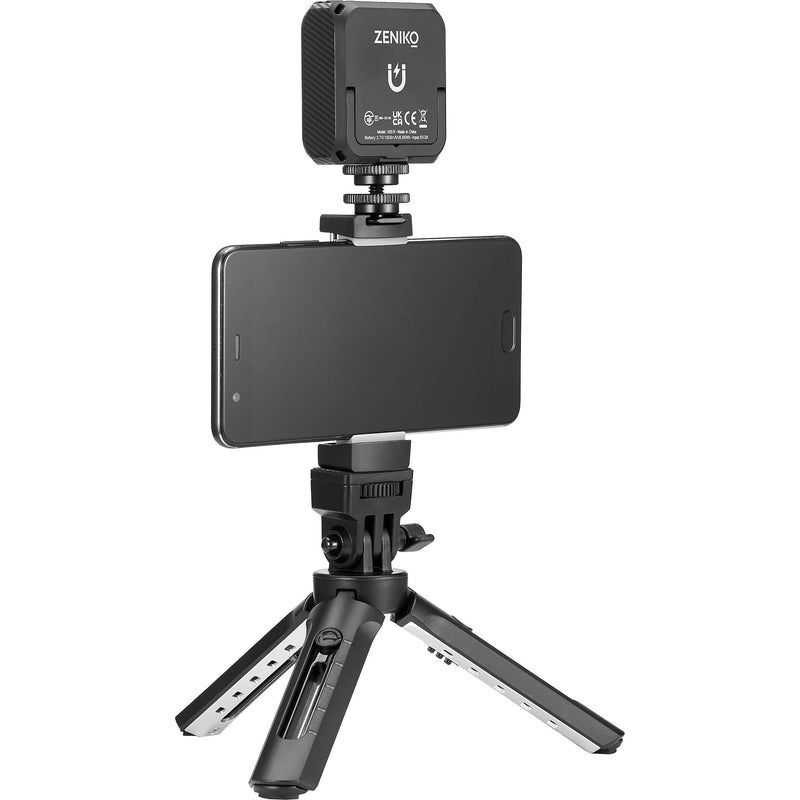 Zeniko VK3 Smartphone Mount with Built-In Mirror & Accessories