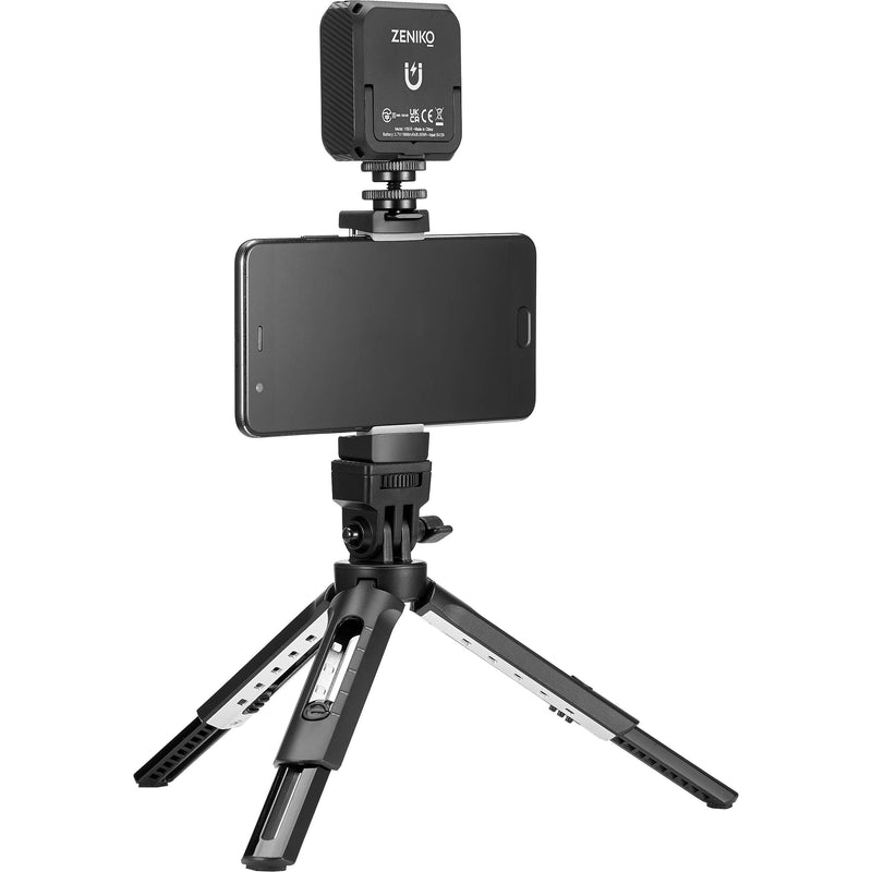 Zeniko VK3 Smartphone Mount with Built-In Mirror & Accessories