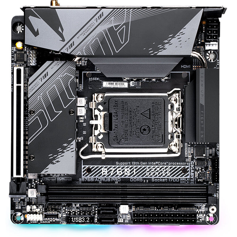 Gigabyte B760I AORUS PRO LGA 1700 Mini-ITX Motherboard