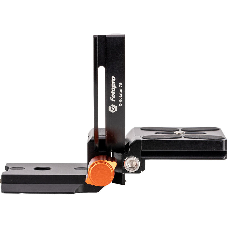 Fotopro X-Rotator 75 Rotating Mount (Black/Orange)