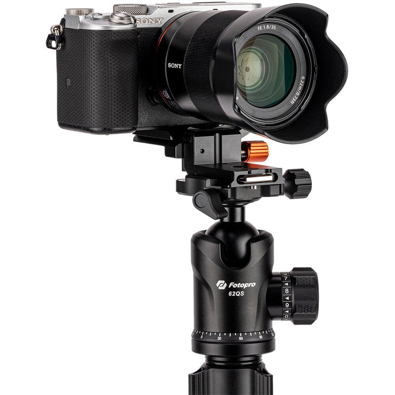 Fotopro X-Rotator 75 Rotating Mount (Black/Orange)