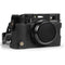 MegaGear EverReady Leather Half Case FUJIFILM X100VI (Black)