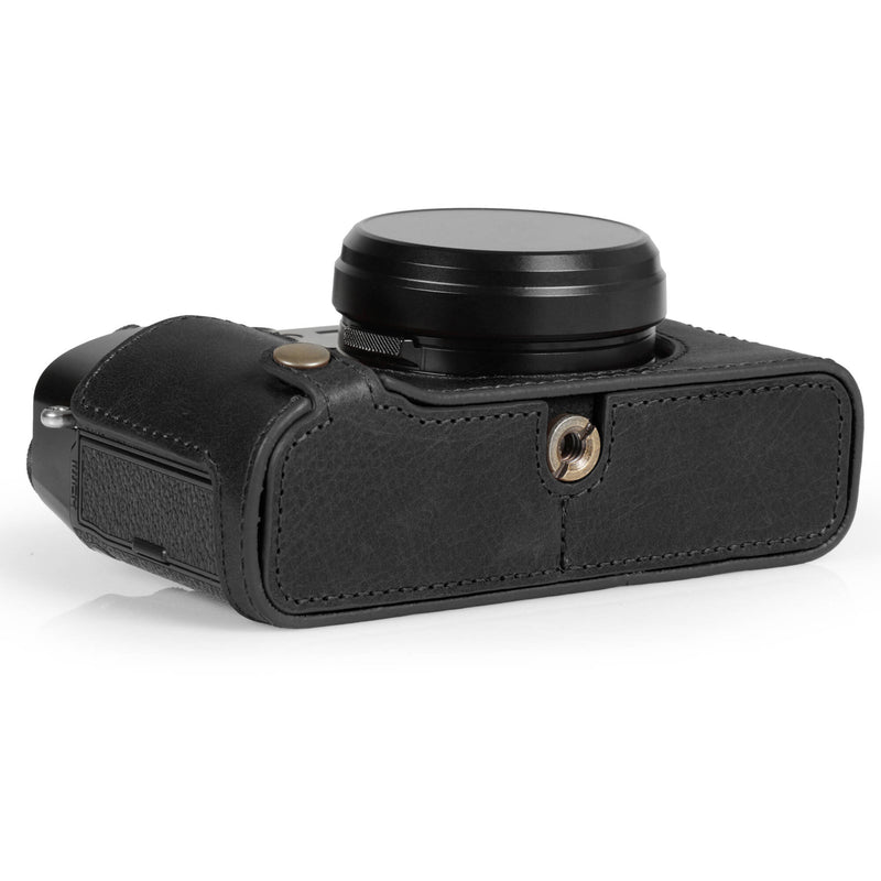 MegaGear EverReady Leather Half Case FUJIFILM X100VI (Black)