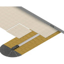 Wiremold Products 6' Express Kit Under Carpet Tile Power/Data Manager