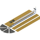 Wiremold Products 6' Express Kit Under Carpet Tile Power/Data Manager