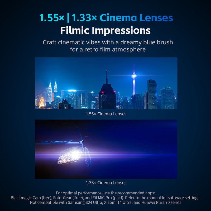 SmallRig 75mm Macro Lens for Mobile Phones (T-Mount)