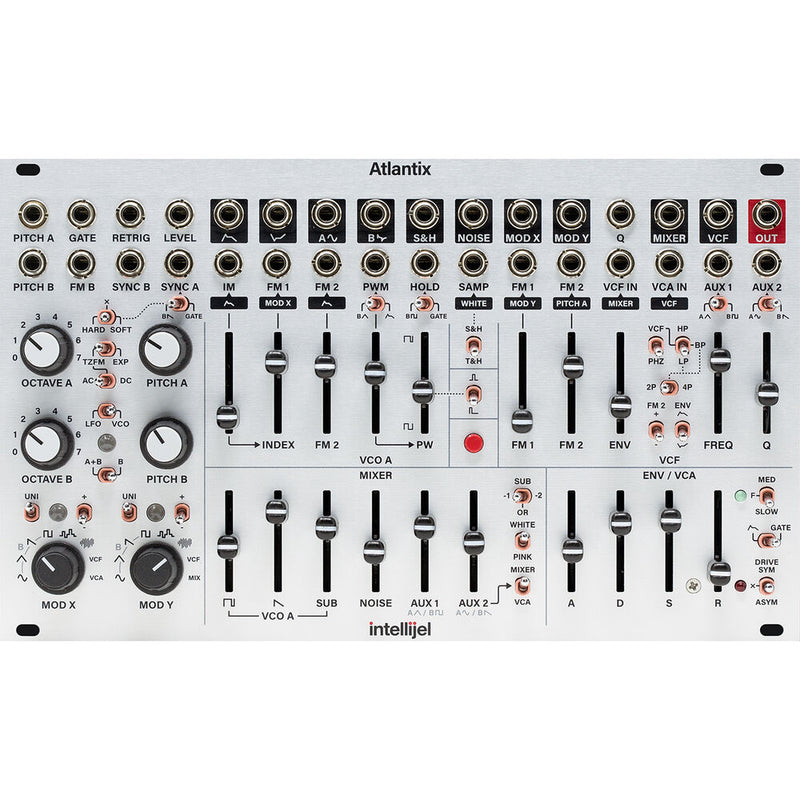 intellijel Atlantix Analog Synth Voice Eurorack Module (42 HP)
