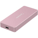 Sabrent NVMe PCIe M.2 to USB 3.1 Gen 2 USB Type-C SSD Enclosure (Pink)
