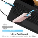 Sabrent NVMe PCIe M.2 to USB 3.1 Gen 2 USB Type-C SSD Enclosure (Pink)
