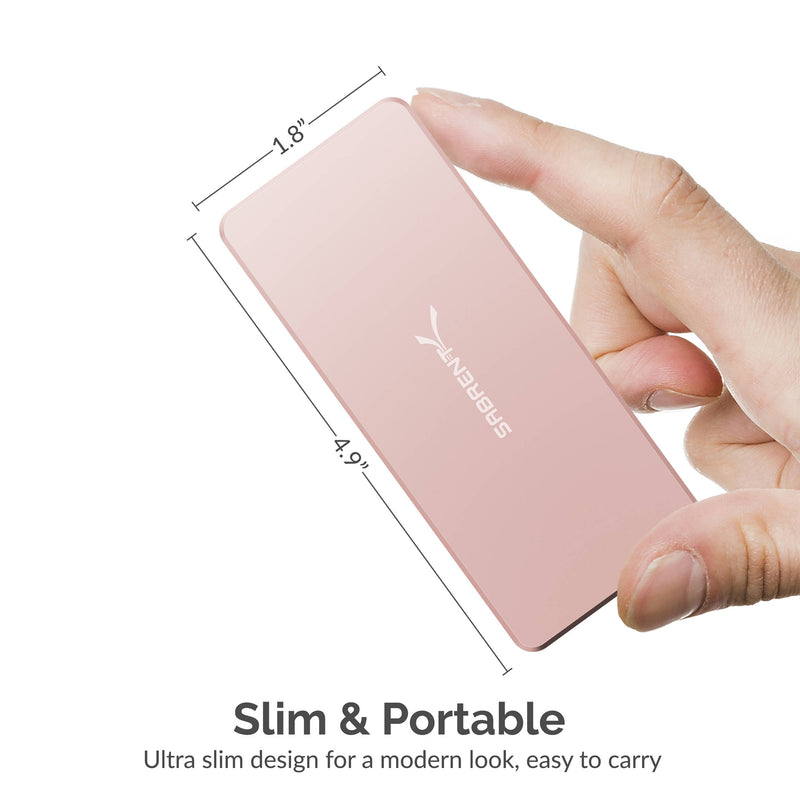 Sabrent NVMe PCIe M.2 to USB 3.1 Gen 2 USB Type-C SSD Enclosure (Pink)