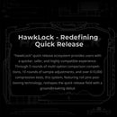 SmallRig Hawklock H38 Arca-Type Base with Quick Release Plate