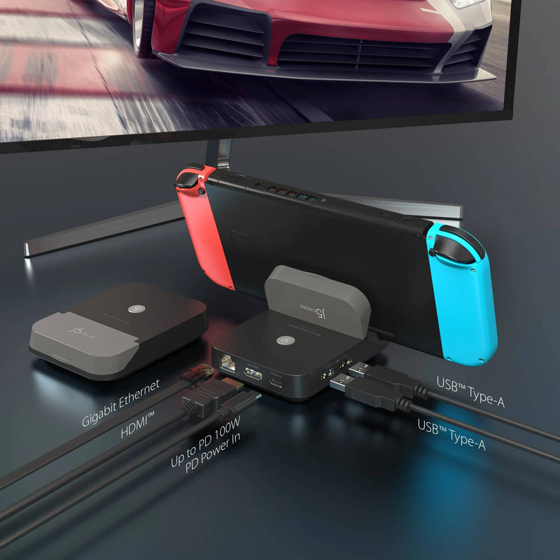 j5create Mini Docking Station (Black)