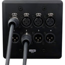 SoundTools WallCAT 2-Gang Analog Audio over Cat 5 Wall Plate (White)