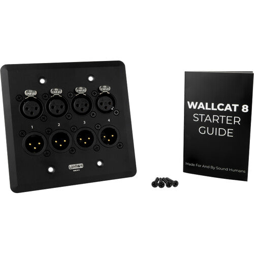 SoundTools WallCAT 2-Gang Analog Audio over Cat 5 Wall Plate (White)