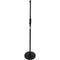 Shure by Gator Round Base Mic Stand with Standard Height-Adjustable Twist Clutch and 10" Base