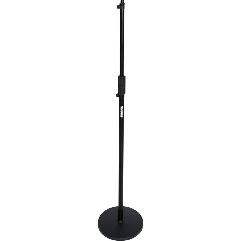 Shure by Gator Round Base Mic Stand with Standard Height-Adjustable Twist Clutch and 10" Base