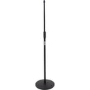 Shure by Gator Shure 12" Round Base Mic Stand with Height Adjustable Twist Clutch
