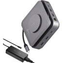 j5create 12-in-1 USB-C Dock with Dual 4K HDMI and 140W GaN Power Adapter