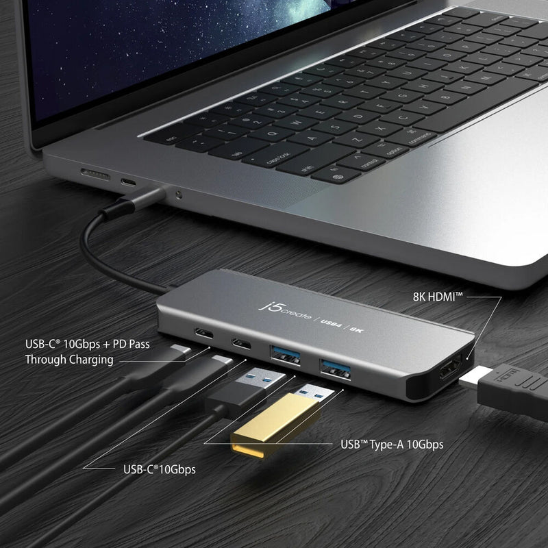 j5create USB4 8K60 Slim Hub