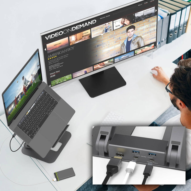 j5create Multi-Angle 4K Docking Stand
