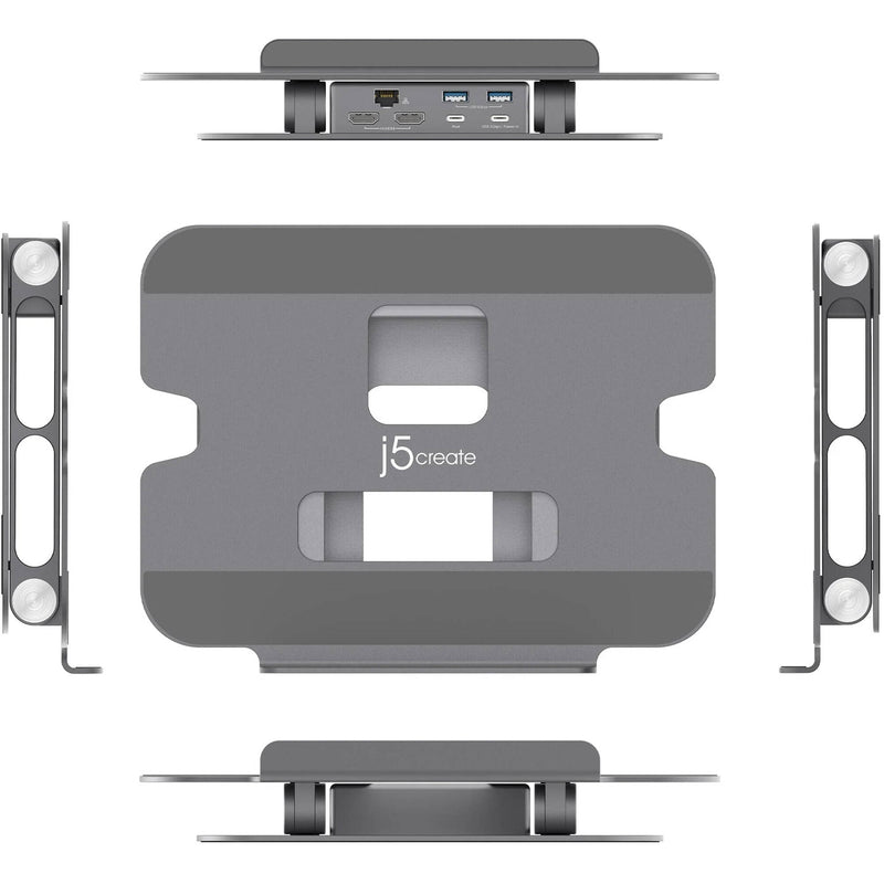 j5create Multi-Angle Dual HDMI Docking Stand