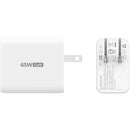 j5create 65W GaN 3-Port USB Wall Charger
