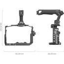 SmallRig HawkLock Quick Release Cage Kit for Sony a7R V, a7 IV & a7S III