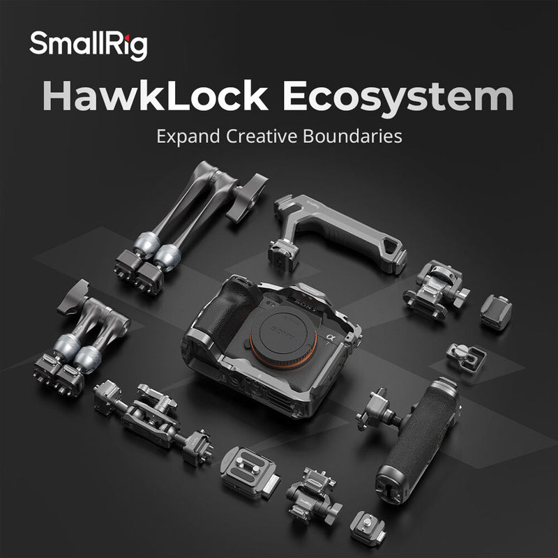 SmallRig HawkLock Quick Release Cage Kit for Sony a7R V, a7 IV & a7S III