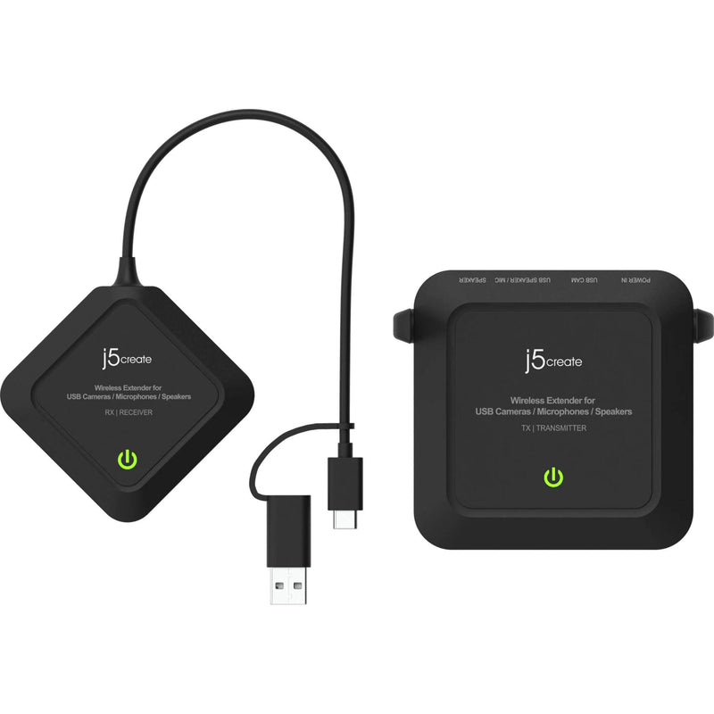 j5create Wireless Extension System for USB Cameras, Microphones, and Speakers